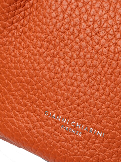 DORY Secchiello a spalla, con tracolla corallo-nature - Borse Donna