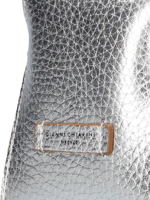PENELOPE Borsa a tracolla in pelle silver-caramello - Borse Donna