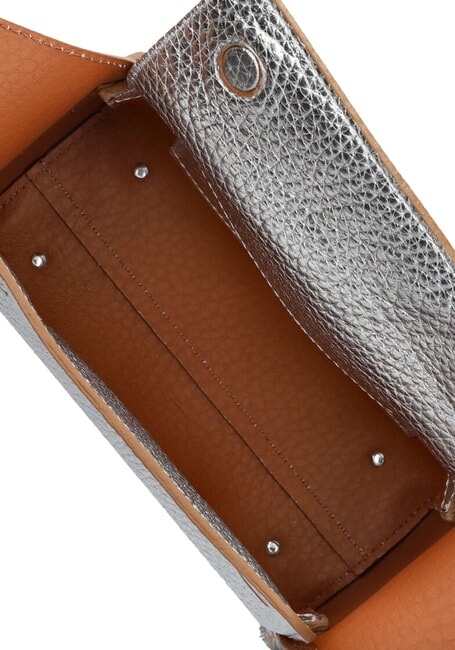 PENELOPE Borsa a tracolla in pelle silver-caramello - Borse Donna