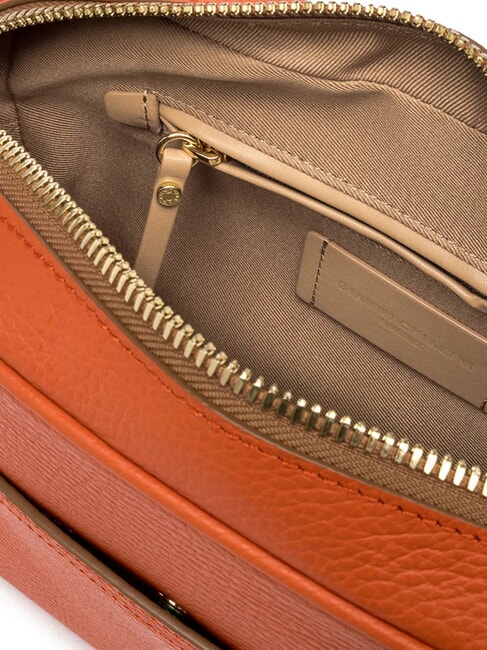 NINA Borsa camera case in pelle corallo - Borse Donna