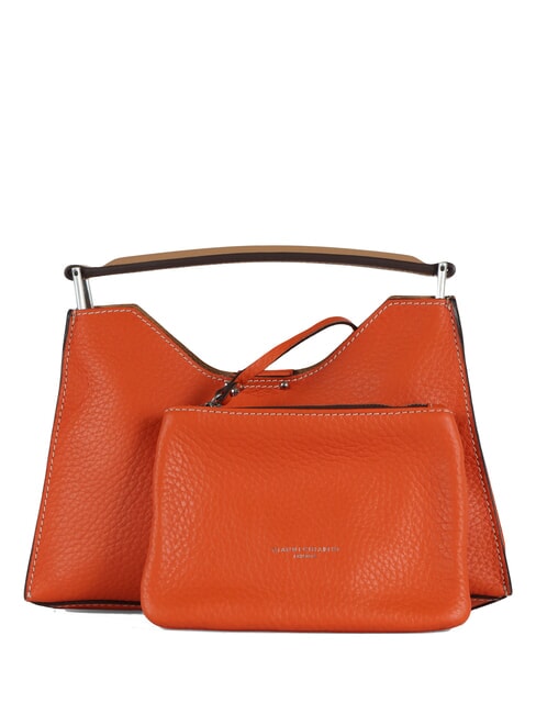 AURORA M Borsa a mano, con tracolla corallo-nature - Borse Donna