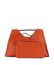 GIANNI CHIARINI AURORA L Borsa a mano, con tracolla corallo-nature - Borse Donna - 2