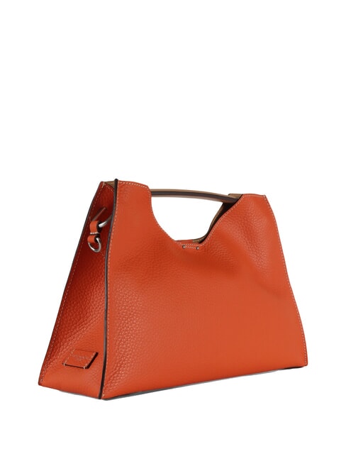 AURORA L Borsa a mano, con tracolla corallo-nature - Borse Donna