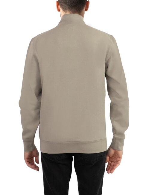 COUNTED Felpa full zip coffee cream - Felpe Uomo