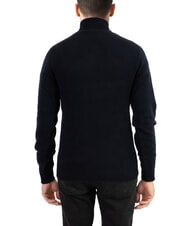 COLMAR KENTY Maglione dolcevita in lana navy blue - Maglie Uomo - 2