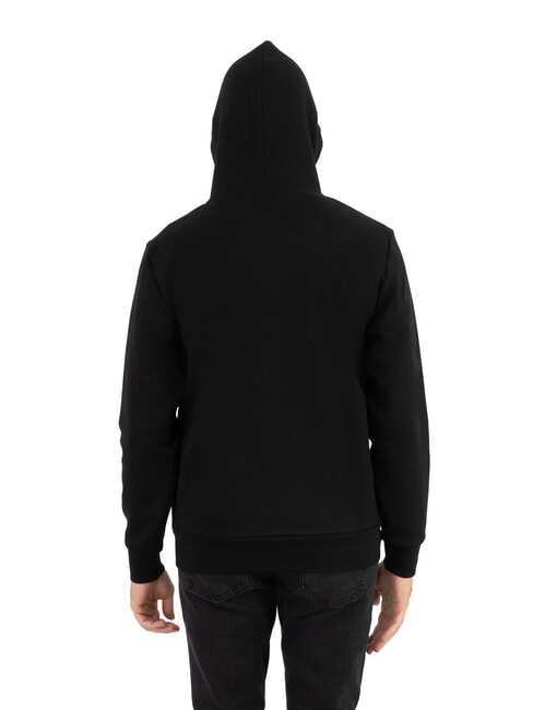 UNCOUNTED Felpa full zip con cappuccio black - Felpe Uomo
