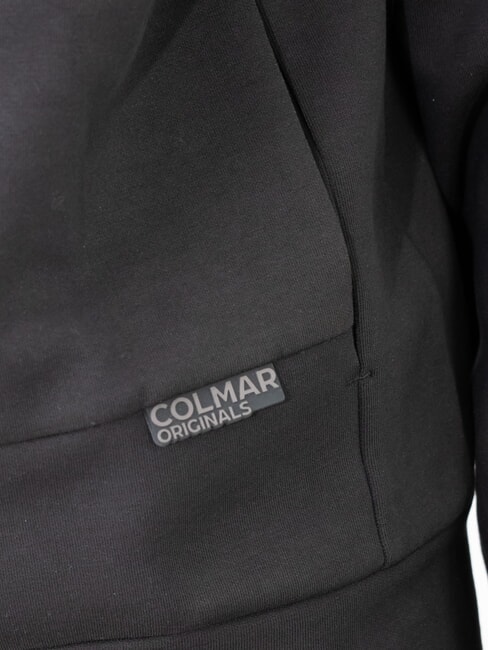 UNCOUNTED Felpa full zip con cappuccio black - Felpe Uomo