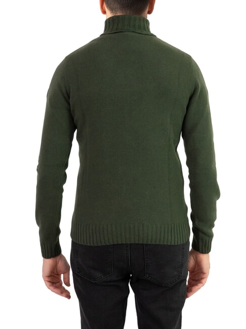 EXCLASSIC Maglione dolcevita misto lana bush - Maglie Uomo