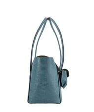 COCCINELLE DOUBLE BEAT Borsa a spalla in pelle con pochette arctic blue - Borse Donna - 4