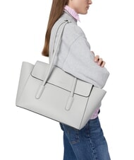 COCCINELLE DOUBLE BEAT Borsa a spalla, con pochette snow - Borse Donna - 7