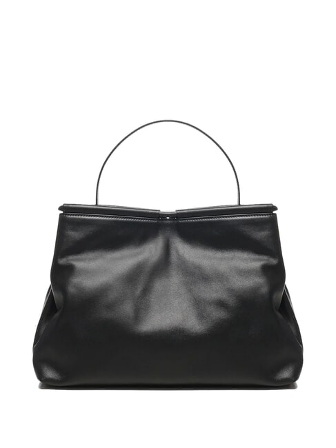 LISBET Borsa a mano in pelle con tracolla Nero - Borse Donna