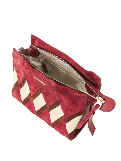 BOHEME NEW GEOMETETRIC PATCH Borsa a mano pelle suede con tracolla mul.ribes/ribes - Borse Donna