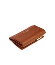 COCCINELLE METALLIC SOFT Portafoglio bifold pelle martellata cognac - Portafogli Donna - 5