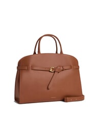 COCCINELLE SABINE Borsa a mano in pelle con tracolla cognac - Borse Donna - 2