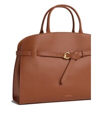 COCCINELLE SABINE Borsa a mano in pelle con tracolla cognac - Borse Donna - 3