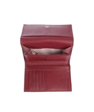 COCCINELLE METALLIC SOFT Portafoglio bifold pelle martellata ribes - Portafogli Donna - 3