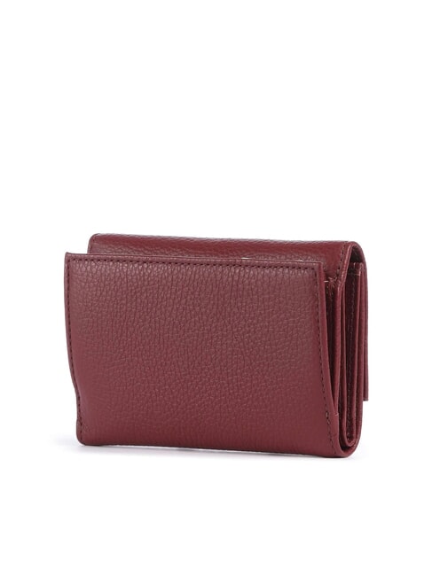 METALLIC SOFT Portafoglio bifold pelle martellata ribes - Portafogli Donna