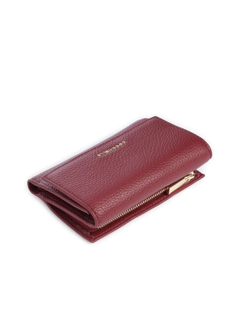 METALLIC SOFT Portafoglio bifold pelle martellata ribes - Portafogli Donna