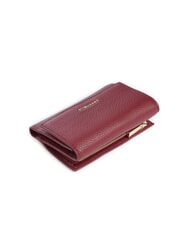 COCCINELLE METALLIC SOFT Portafoglio bifold pelle martellata ribes - Portafogli Donna - 5