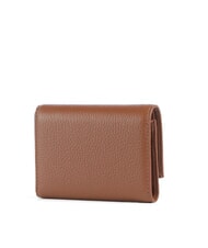 COCCINELLE METALLIC SOFT  Portafoglio piccolo in pelle cognac - Portafogli Donna - 3