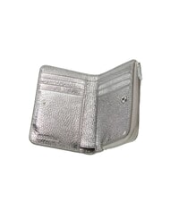 COCCINELLE METALLIC SOFT Portafoglio piccolo in pelle steel - Portafogli Donna - 2