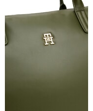 TOMMY HILFIGER POPETTE SOFT Borsa shopping a spalla huntsman green - Borse Donna - 3