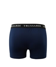 TRUSSARDI BRANDED ELASTIC Due paia di boxer navy - Slip Uomo - 2