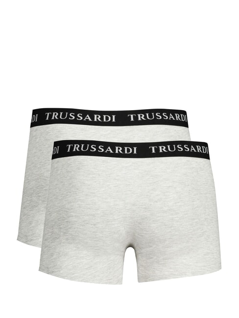 BRANDED ELASTIC Due paia di boxer grey melange - Slip Uomo