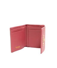 BRACCIALINI BASIC Portafoglio piccolo in pelle con patta rosso - Portafogli Donna - 2