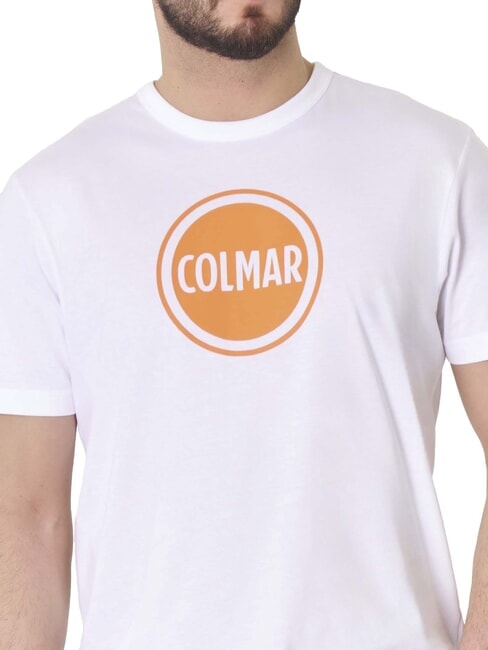 FRIDA T-Shirt in cotone white/tropico - T-shirt Uomo