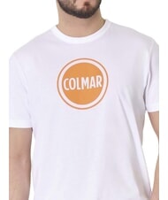COLMAR FRIDA T-Shirt in cotone white/tropico - T-shirt Uomo - 3
