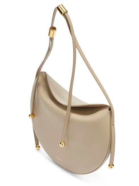 MOONSTONE  Borsa a spalla, in pelle linen - Borse Donna