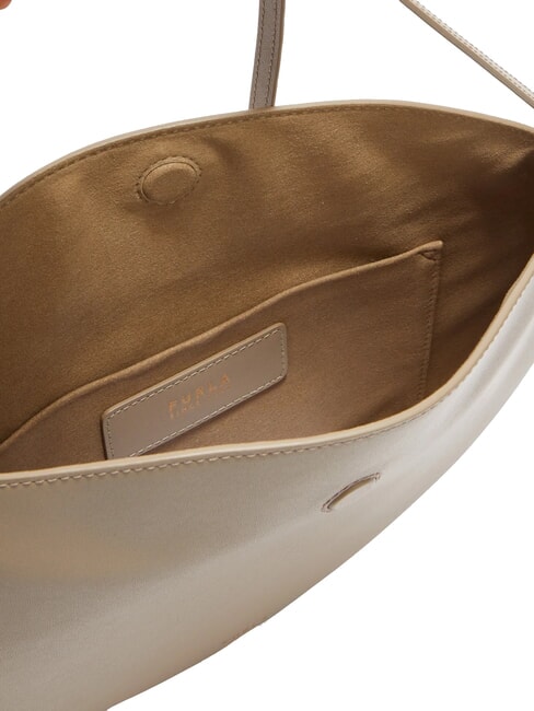 MOONSTONE  Borsa a spalla, in pelle linen - Borse Donna