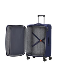 AMERICAN TOURISTER BLAZING RIDE Set 8 pezzi: 3 Trolley, 1 Borsone, 2 Zaini, 2 Beauty navy/orange - Set Trolley - 3