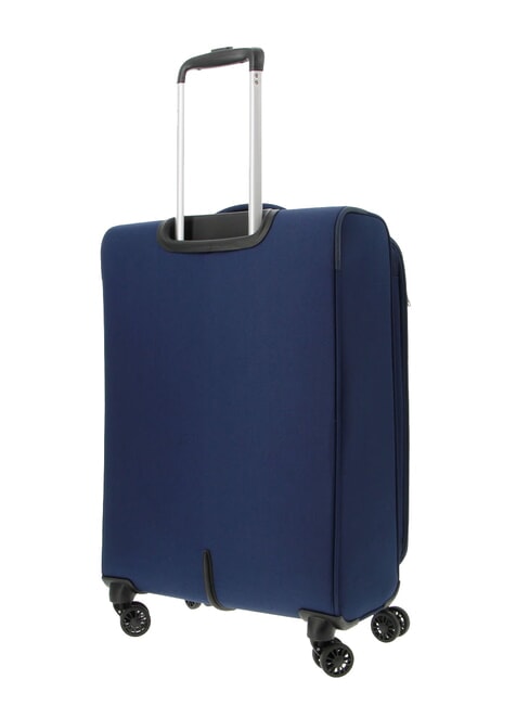 BLAZING RIDE Set 8 pezzi: 3 Trolley, 1 Borsone, 2 Zaini, 2 Beauty navy/orange - Set Trolley