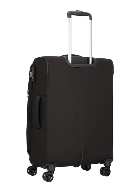 BLAZING RIDE Set 8 pezzi: 3 Trolley, 1 Borsone, 2 Zaini, 2 Beauty black/grey - Set Trolley