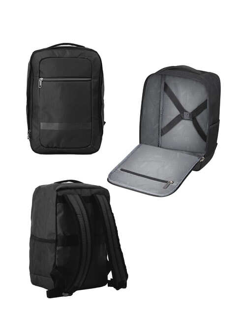 BLAZING RIDE Set 8 pezzi: 3 Trolley, 1 Borsone, 2 Zaini, 2 Beauty black/grey - Set Trolley