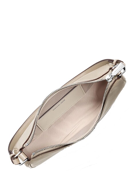 KYLA Borsa in pelle a spalla, con tracolla light sand - Borse Donna