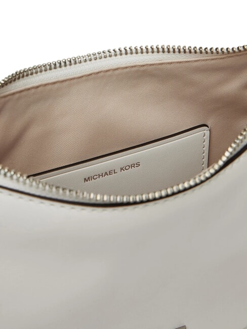 KYLA Borsa in pelle a spalla, con tracolla optic white - Borse Donna