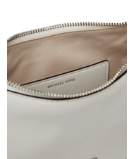 MICHAEL KORS KYLA Borsa in pelle a spalla, con tracolla optic white - Borse Donna - 4