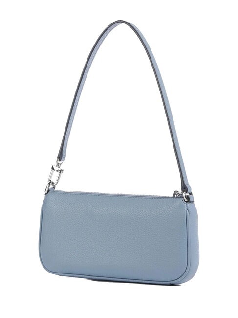 ZOEY Mini Bag a spalla, in pelle chambray - Borse Donna