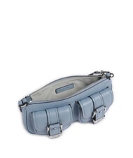 MICHAEL KORS ZOEY Mini Bag a spalla, in pelle chambray - Borse Donna - 3