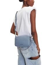 MICHAEL KORS BRYANT Mini Bag a tracolla, in pelle chambray - Borse Donna - 5