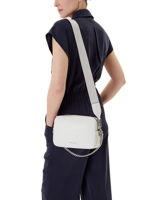 BRYANT Mini Bag a tracolla, in pelle optic white - Borse Donna
