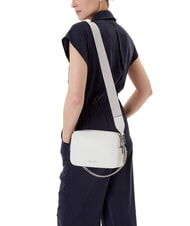 MICHAEL KORS BRYANT Mini Bag a tracolla, in pelle optic white - Borse Donna - 6