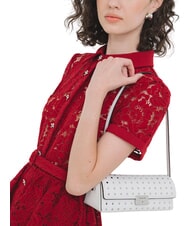 MICHAEL KORS LUDLOW Mini Bag a spalla, in pelle optic white - Borse Donna - 4