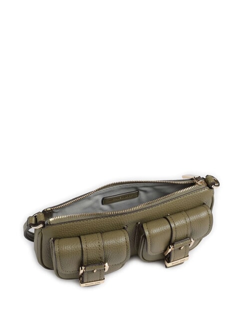 ZOEY Borsetta a spalla, in pelle safari green - Borse Donna