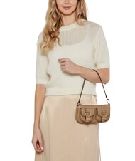 MICHAEL KORS ZOEY Borsetta a spalla, in pelle husk - Borse Donna - 5