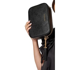 MICHAEL KORS JET SET Mini Bag a tracolla, in pelle black - Borse Donna - 4