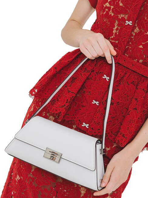 LUDLOW Borsa in pelle optic white - Borse Donna